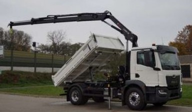 Объявление от Euromix MTP GmbH: «MAN TGM 18.320 dump truck for rent» 1 photos