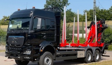 Объявление от HD Truck Solutions GmbH & Co. KG: «MAN TGS 33.510 BL timber truck for rent» 1 photos