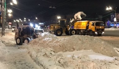 Очистка дорог от снега