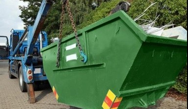 Вывоз мусора: контейнер, Камаз, Ломовоз