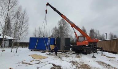 Объявление от Тялин Руслан Геннадьевич: «Автокран вездеход 25 тонн в аренду» 4 фото