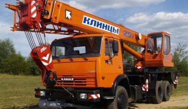 Объявление от Техстрой: «Услуги автокрана 25 тонн Воронеж, 21 метр.» 1 фото