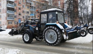 Объявление от Главный: «Уборка снега с помощью техники» 1 фото