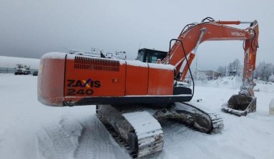 Объявление от Владимир: «В аренду Экскаватор HITACHI ZX240-5G с машинистом» 1 фото