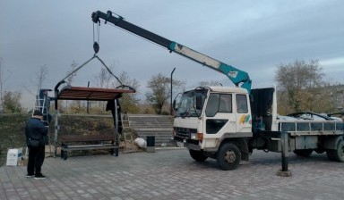 Объявление от Алексей: «Манипулятор Челябинск, кму 3 тонны. Автовышка.» 3 фото