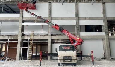 Объявление от БыстрыйСпец: «Автовышка Скайлифт Подъёмник Большая люлька  avtovyshki-28-metrov» 4 фото