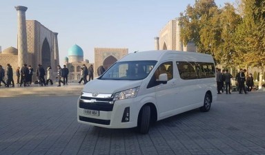 Туристический транспорт. Микроавтобус Ташкент.