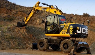 Объявление от Дмитрий: «Аренда колесного экскаватора JCB JS 175W» 1 фото