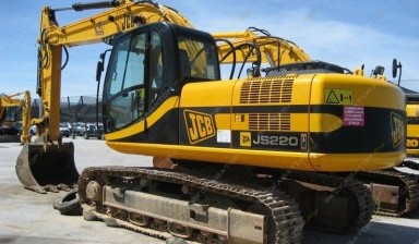 Объявление от АльфаТехника: «Аренда гусеничного экскаватора JCB JS 220» 1 фото