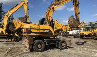 Объявление от ТрансСпецРегион: «Аренда колесного экскаватора JCB JS 160W» 1 фото