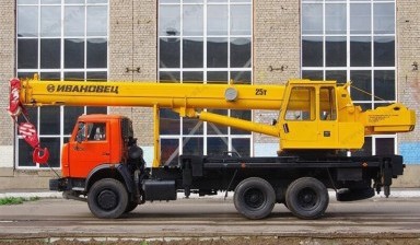 Услуги/Аренда автокрана 25 тонн Чебоксары