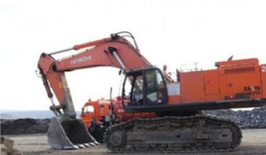 Объявление от М-Рент: «Гусеничный экскаватор Hitachi ZX870-5G в аренду» 1 фото