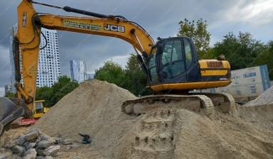 Объявление от Владимир Сергеевич: «Аренда гусеничного экскаватора JCB JS 160» 1 фото