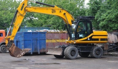 Объявление от ВСТ: «Аренда колесного экскаватора JCB JS 160W с операто» 1 фото