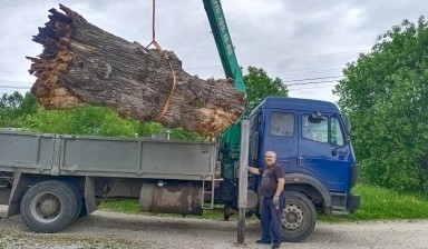Объявление от Михаил: «Услуги кран-манипулятор 10 тонн, кму 3 тонны. teleskopicheskii» 1 фото