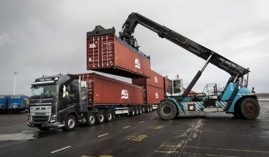 Объявление от Нео логистика: «Перевозка контейнеров. Аренда контейнеровоза.» 1 фото
