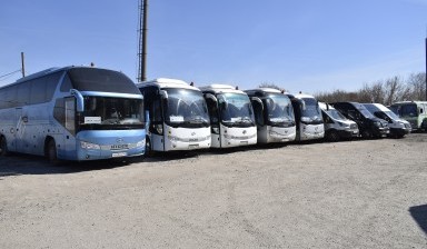 Объявление от АвтоРегионТранс: «Пассажирские перевозки на комфортабельных автобуса» 1 фото