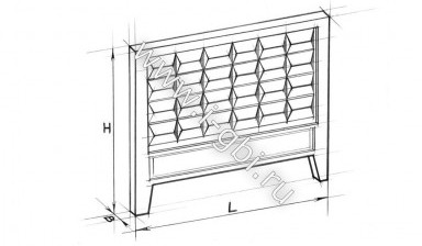 Объявление от Индустрия ЖБИ: «Железобетонные элементы оград (плита забора) П 6 у» 1 фото