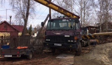 Объявление от Алексей: «Услуги автобетононасоса hino» 1 фото