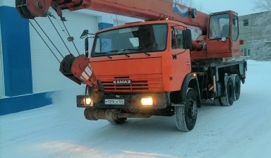 Объявление от Евгений: «Аренда Автокрана kamaz» 1 фото