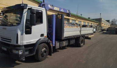 Объявление от Андрей: «Услуги манипулятора  iveco» 3 фото