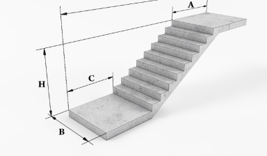 Объявление от Арт Строй Инвест: «Жби лестницы» 1 фото