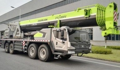 Объявление от Ирина: «Zoomlion ZTC1000V автокран 100 тонн Екатеринбург» 1 фото