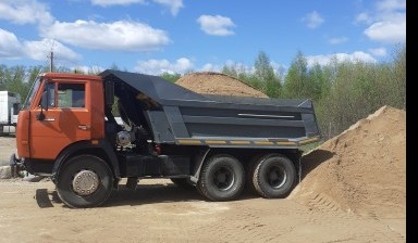 Объявление от Александр Александрович: «Купить песок. Доставка сыпучих грузов» 2 фото