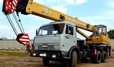 Объявление от Левченко Александр: «Автокран 25 тонн шоссейный аренда.» 1 фото