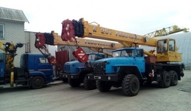 Объявление от Евгений: «Услуги автокранов ( вездеходов) 25 тонн» 1 фото