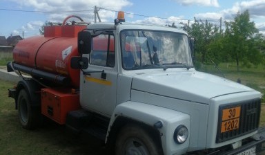 Аренда и услуги топливозаправщика ГАЗ-3309 объём 5