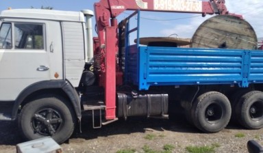 Объявление от Дмитрий: «Услуги манипулятора  kamaz» 1 фото