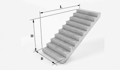 Объявление от ПРОМЫШЛЕННЫЕ ТЕХНОЛОГИИ: «Лестничный марш железобетонный» 1 фото