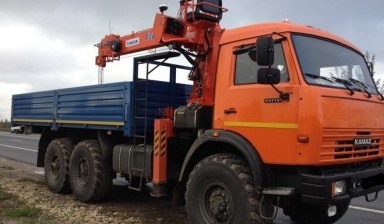 Объявление от АН ГРУПП: «Аренда манипулятора 7 тн, перевозка грузов kamaz» 1 фото