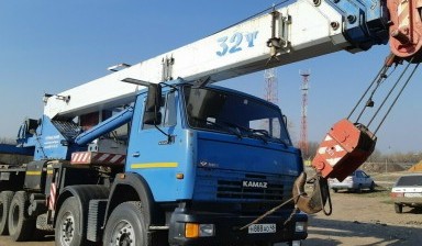 Объявление от Промтех: «Услуги автокрана 16,25,28.32 тонн srednij-kran» 1 фото