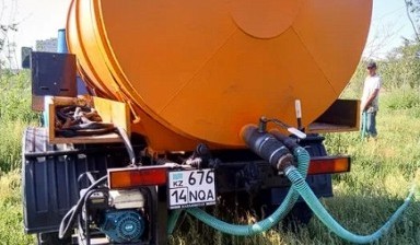 Объявление от Людмила: «Вода с доставкой услуги водовоза» 1 фото