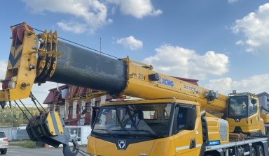 Объявление от Кондаков Юрий Николаевич: «Аренда автокрана 25 тонн с цепными стропами.» 2 фото
