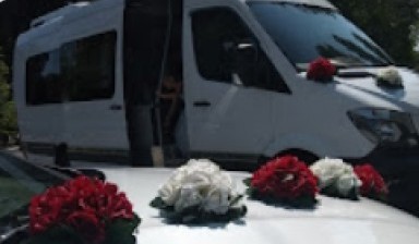 Объявление от Свадебный кортеж: «Аренда микроавтобуса, дешево и быстро» 2 фото