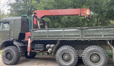 Объявление от Максим: «Манипулятор/вездеход kamaz» 1 фото