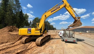 Объявление от Транс-выбор: «Аренда гусеничного экскаватора Komatsu» 3 фото