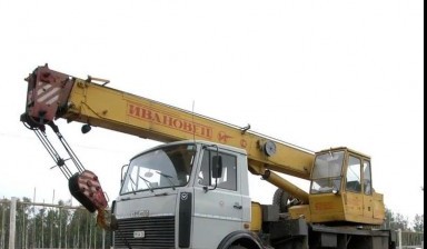 Объявление от ЛесСтройКом: «Аренда автокрана 14 тонн.» 1 фото