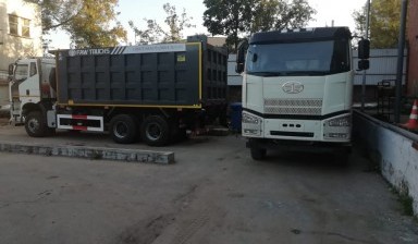 Объявление от Сергей: «Доставка нерудных материалов, вывоз мусора. samosval-18-tonn» 1 фото