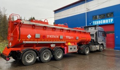 Объявление от Евгений Владимирович Харлапенко: «Услуги бензовоза, доставка топлива.» 1 фото