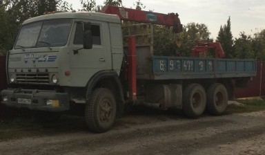 Объявление от Андрей: «Услуги Манипулятора  kamaz» 2 фото