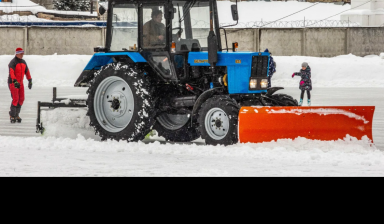 Объявление от Кайрат: «Чистка снега круглосуточно трактором Мтз 82» 1 фото