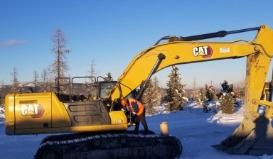 Объявление от ГОРПРОМ: «Услуги экскаватора гусеничного 2,41 м3» 1 фото