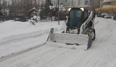 Объявление от Андрей: «Уборка снега трактором Чистка» 4 фото