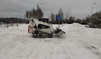 Объявление от Андрей: «Уборка снега трактором» 4 фото