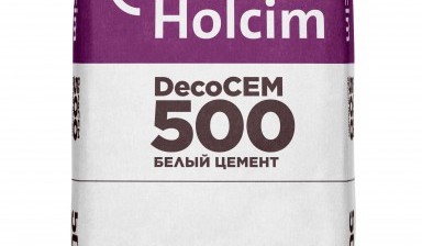 Объявление от Компания: «Белый цемент DecoCEM» 1 фото