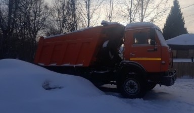 Объявление от Шардин Николай Иванович: «Вывоз Снега самосвалом, уборка трактором.» 2 фото